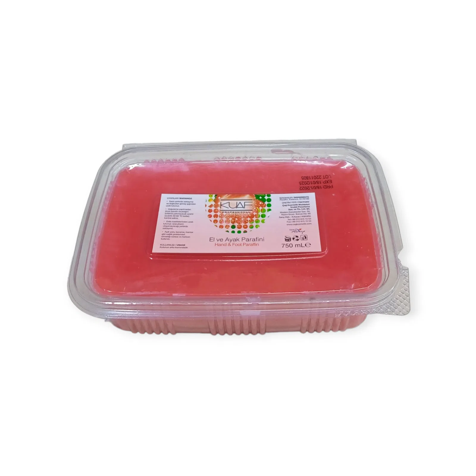 Kuaf Parafin El Ayak 750 Gr