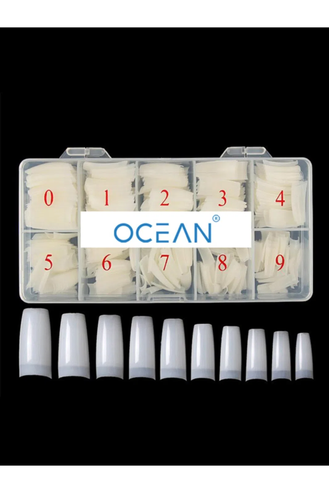 Ocean Tırnak 500 Adet U59S - Beyaz