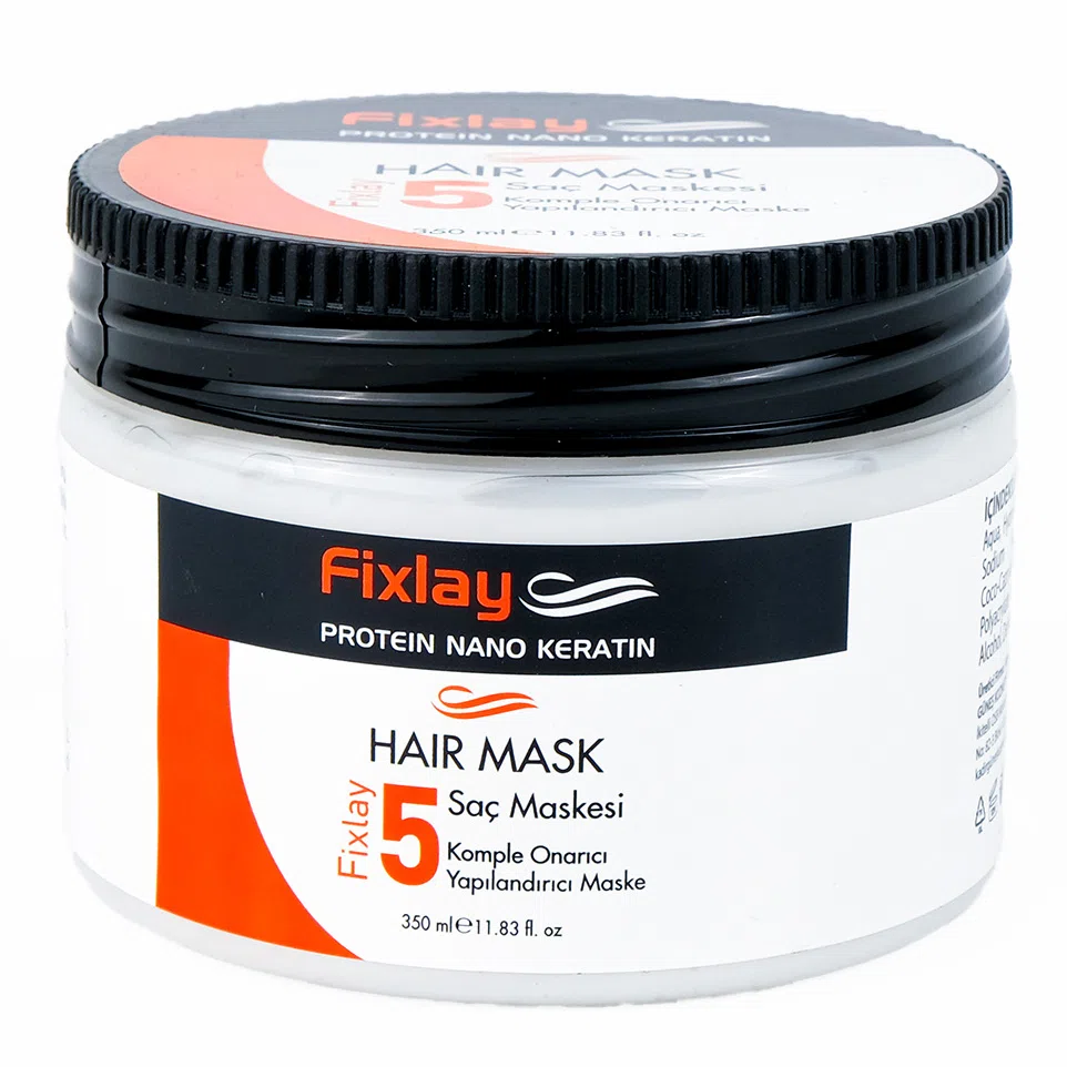 Fixlay Nano.Hair Mask Keratin 350 Ml