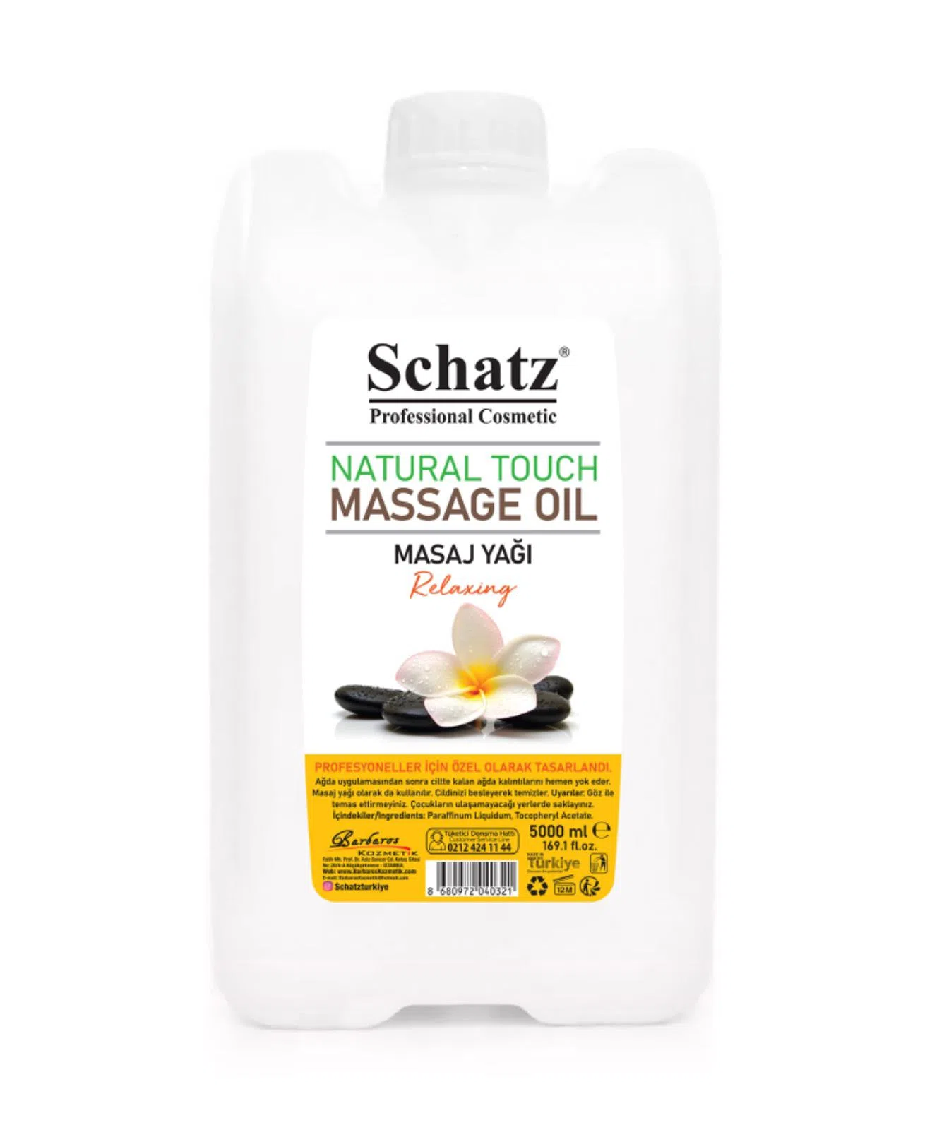 Ağda yağı Schatz  Masaj Yağı 5 Lt