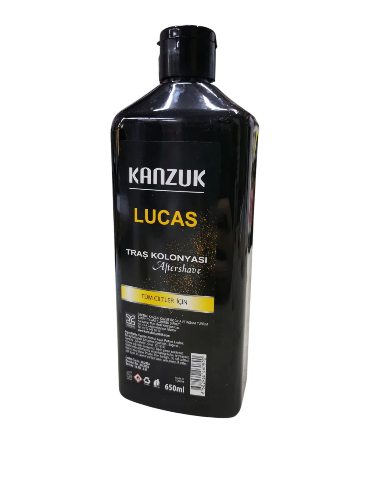 Kanzuk Tıraş Losyonu Lucas 650 Ml