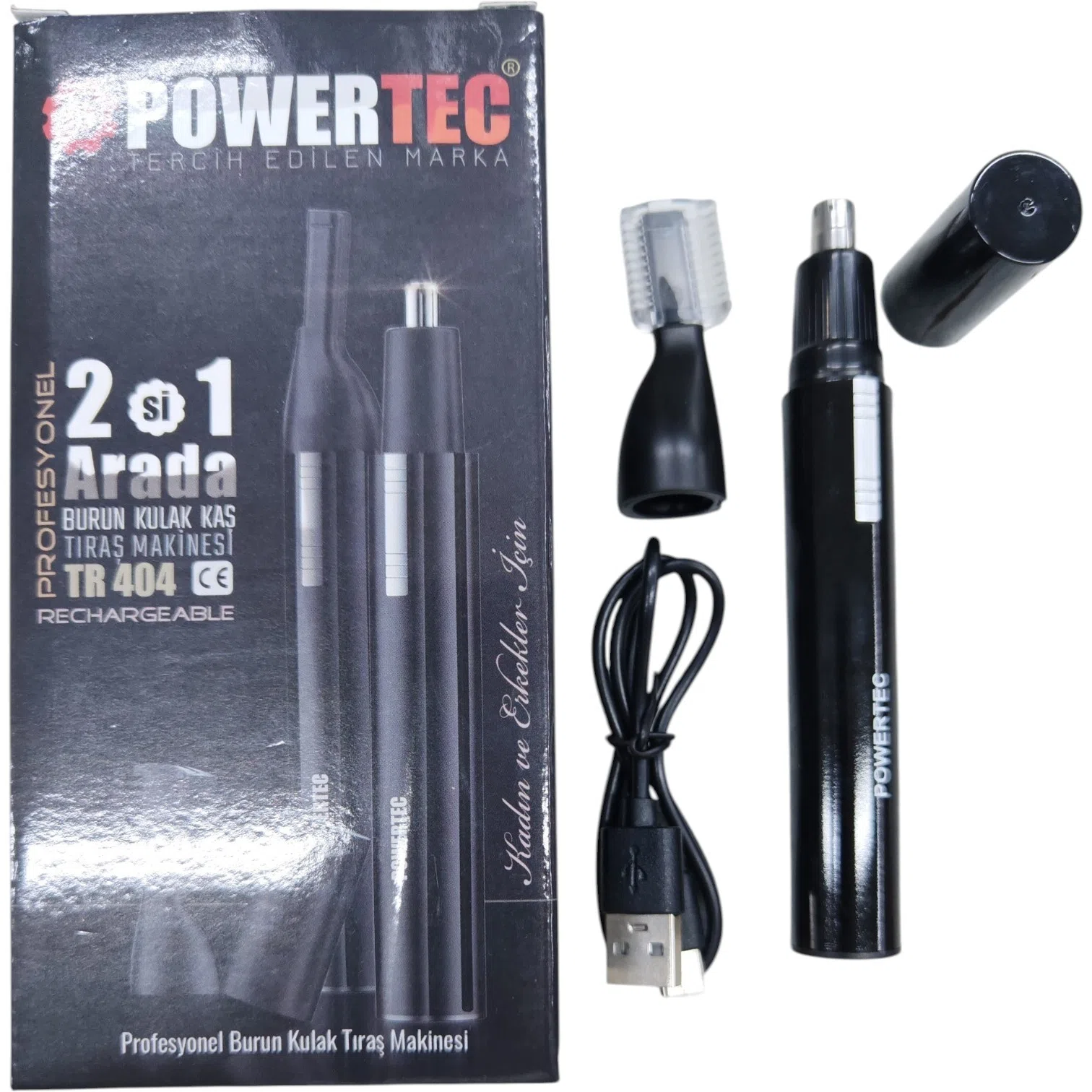 Powertec Burun Kıl Makinası 2 İn 1 - Tr 404