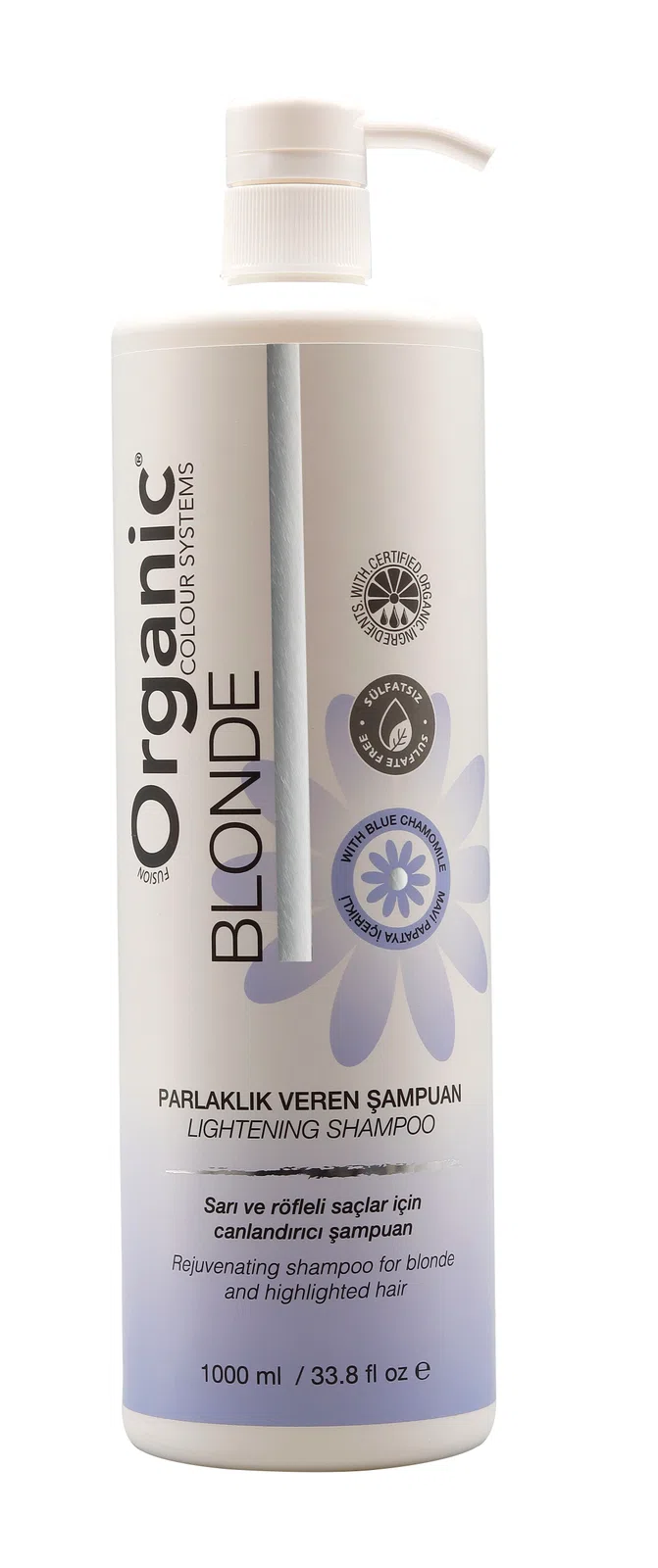 Organic Lıghtenıng Shampoo 1000 Ml Sarı Ve Röfleli Parlakllık Veren