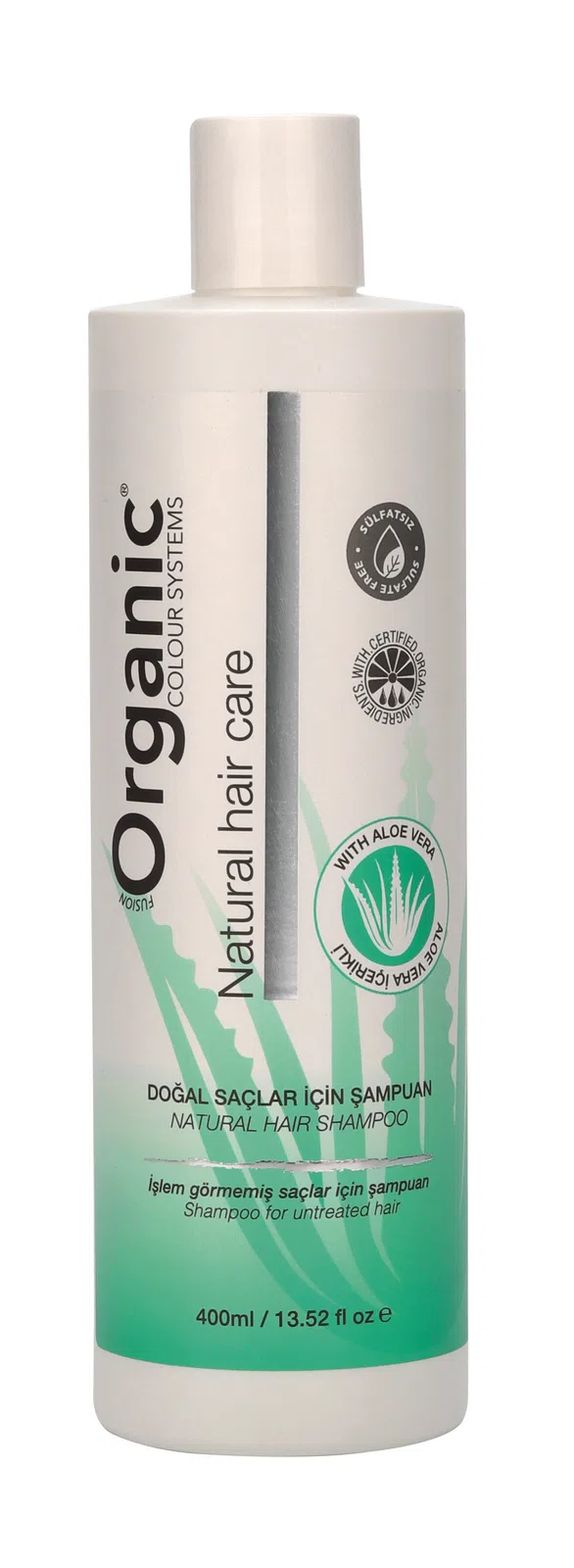 Organic Natural Haır Shampoo 400 Ml Doğal Saçlar
