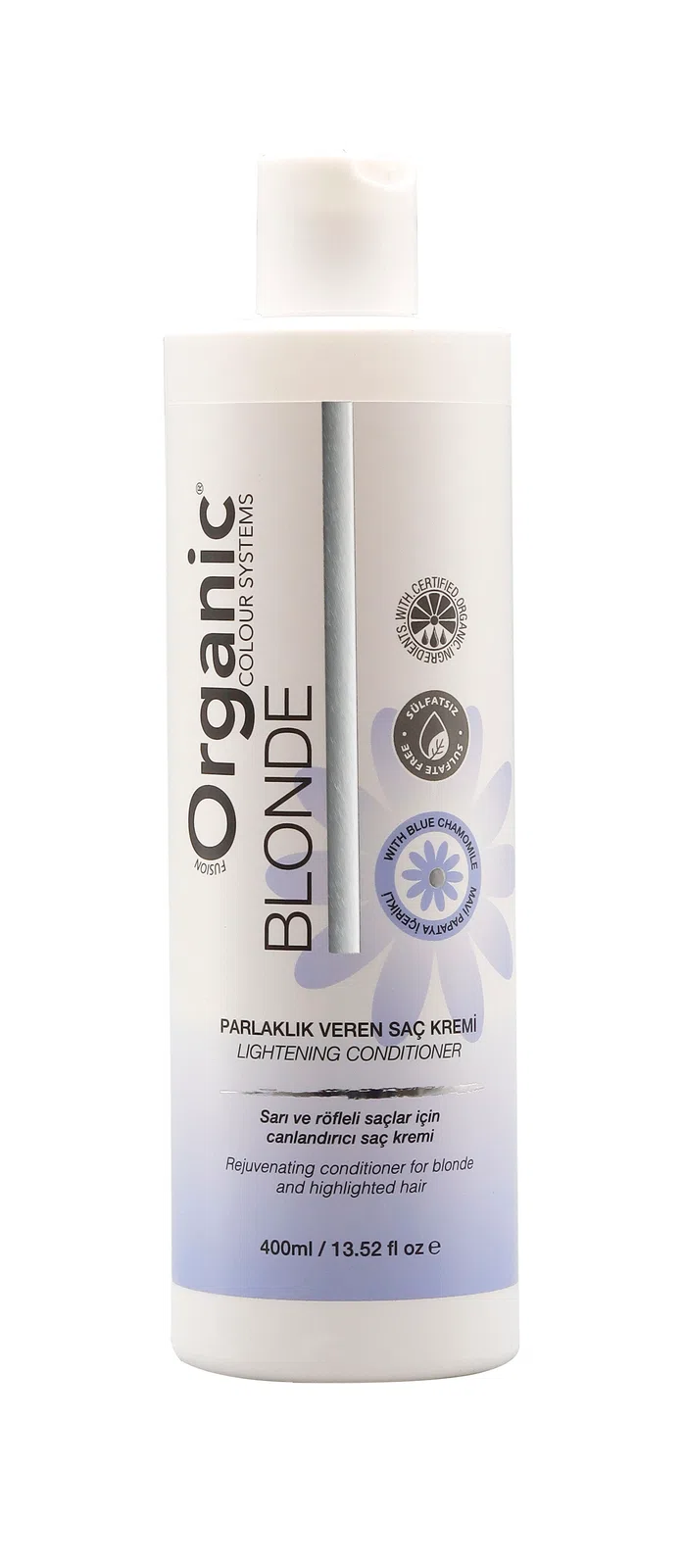 Organic Lıghtenıng Conditioner 400 Ml Sarı Ve Röfleli Parlakllık Veren