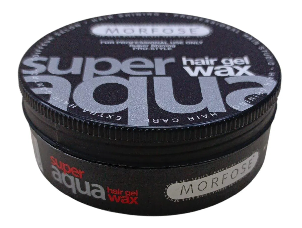 Morfose Wax Aqua Gel S.Shining Siyah N:4 150 Ml