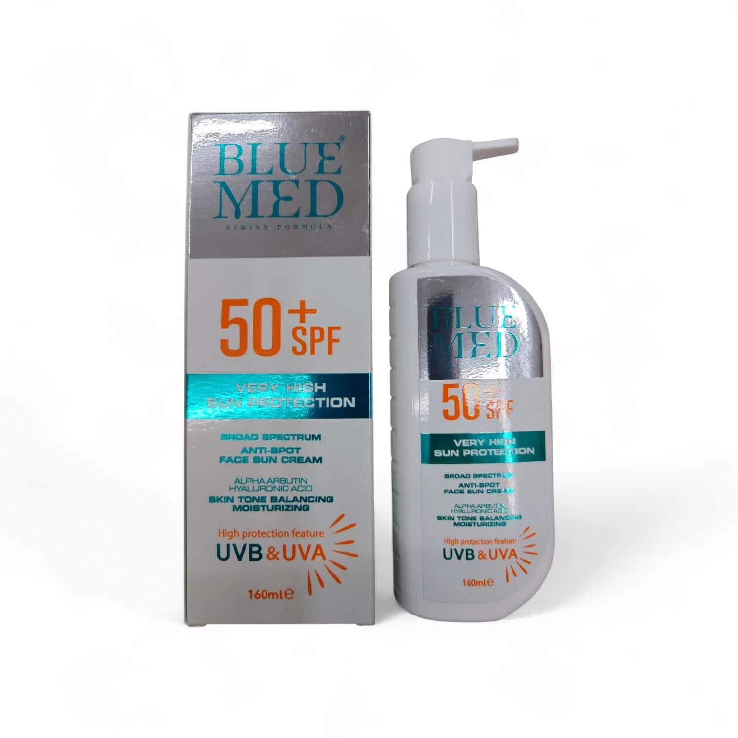 Blue Med Koruyuycu Güneş Yağı 50+SPF 160 Ml