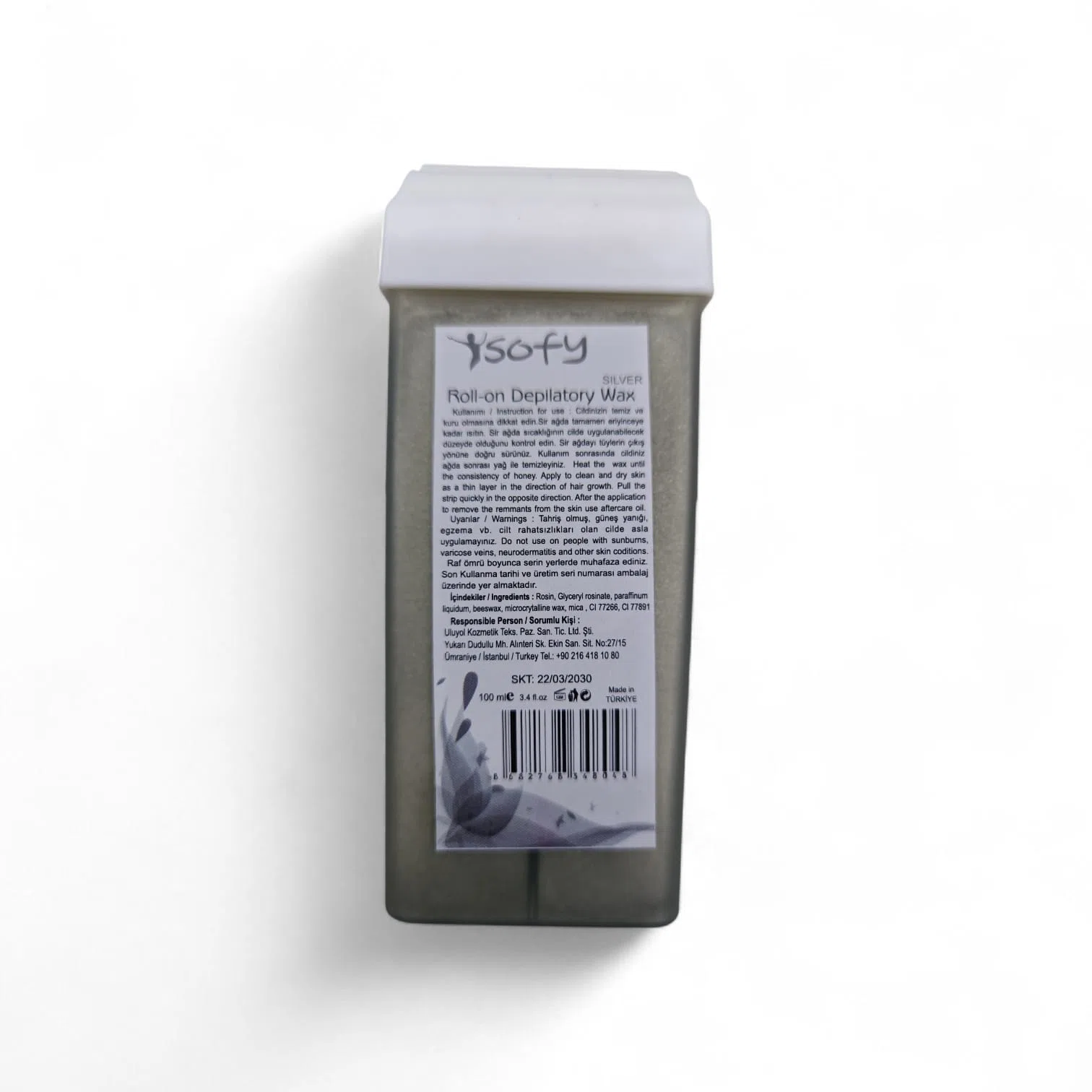 Sofy Kartuş Ağda silver 100 Ml
