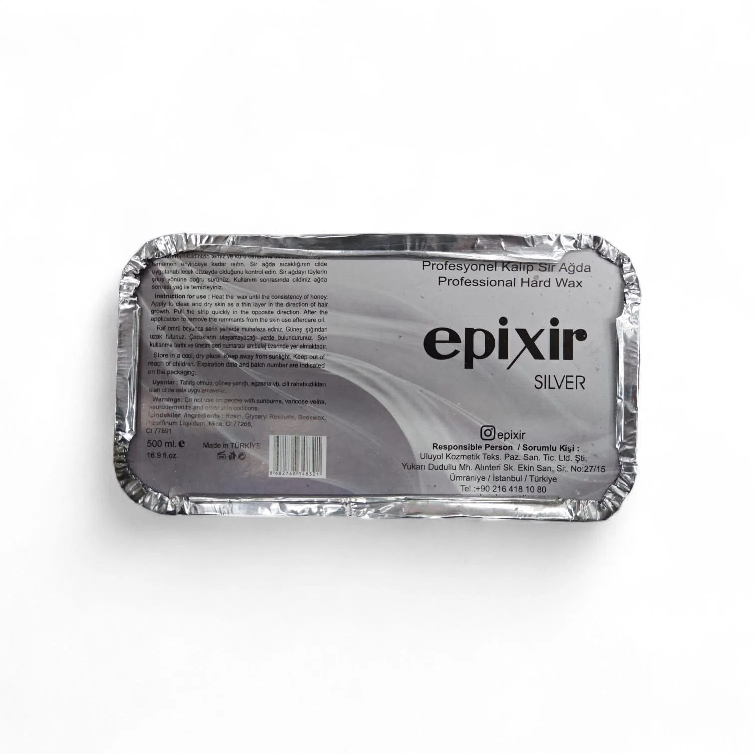 Epixir Kalıp Ağda Silver 500 Ml