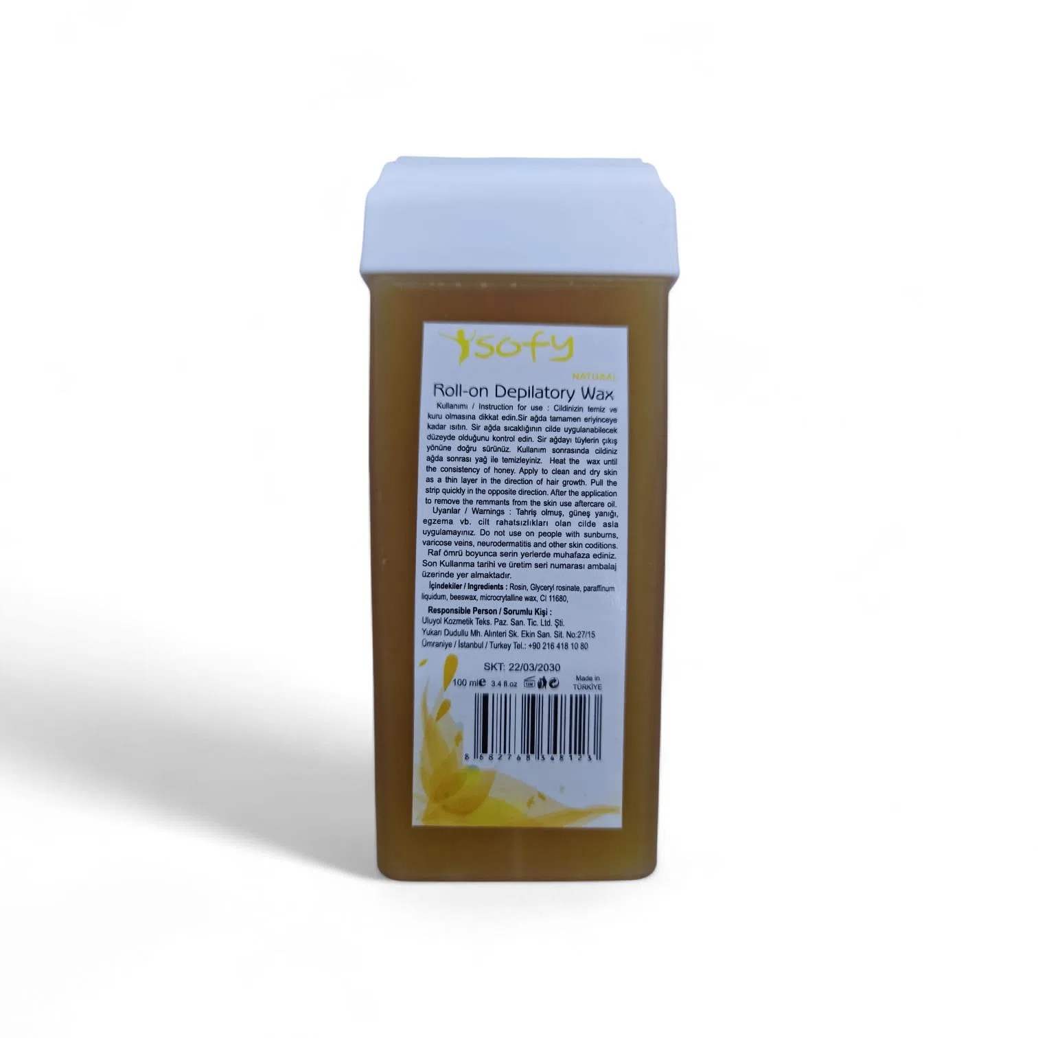 Sofy Kartuş Ağda Natural 100 Ml 