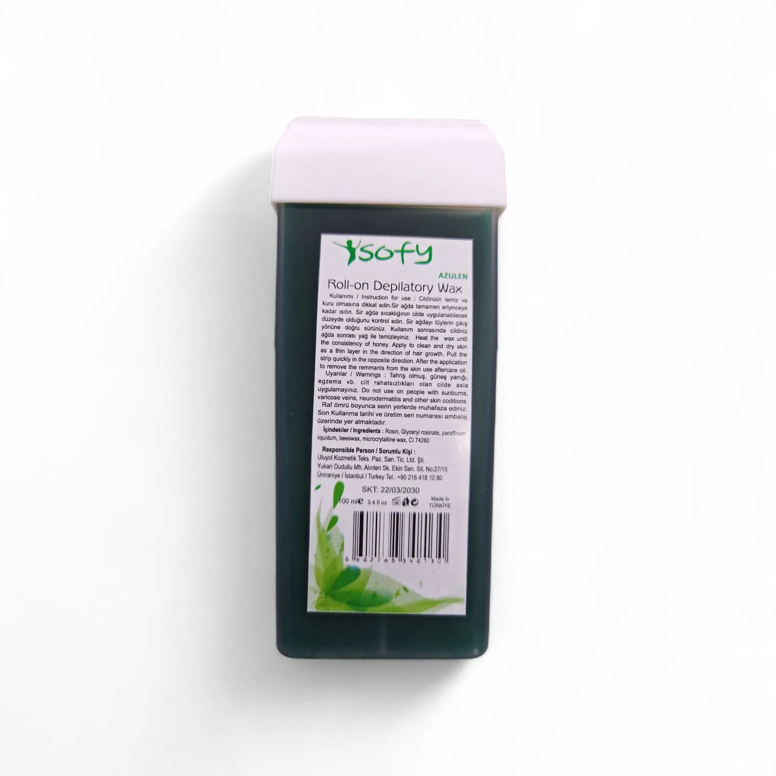 Sofy Kartuş Ağda Azulen 100 Ml 
