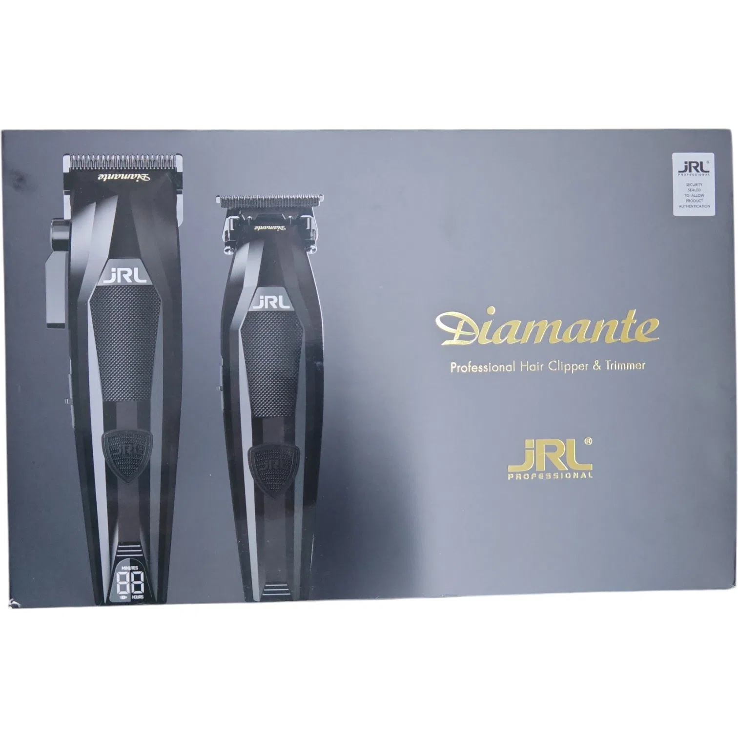 Jrl Şarjlı Saç Kesme-Çizim Makinası Diamante Set Siyah