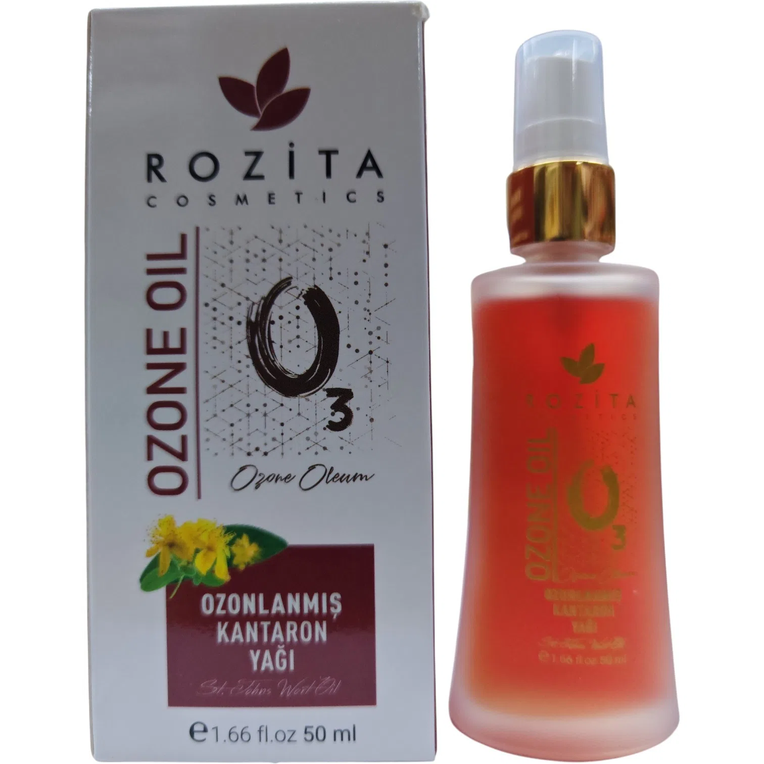 Rozita Ozanlanmış Kantaron Yağı 50 Ml