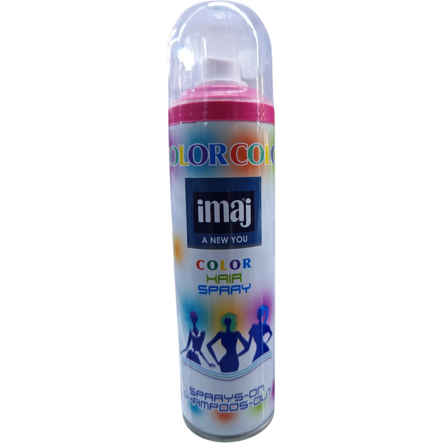 İmaj Renkli Saç Spreyi Pembe 100 Ml