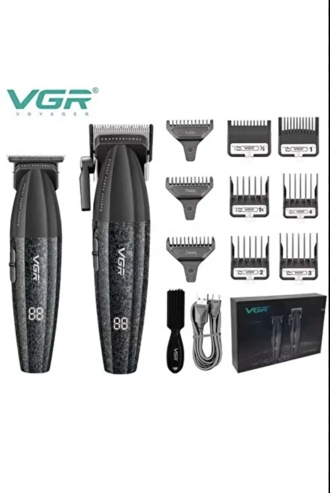 VGR Şarjlı Saç-Sakal Tıraş Makinesı V-640 